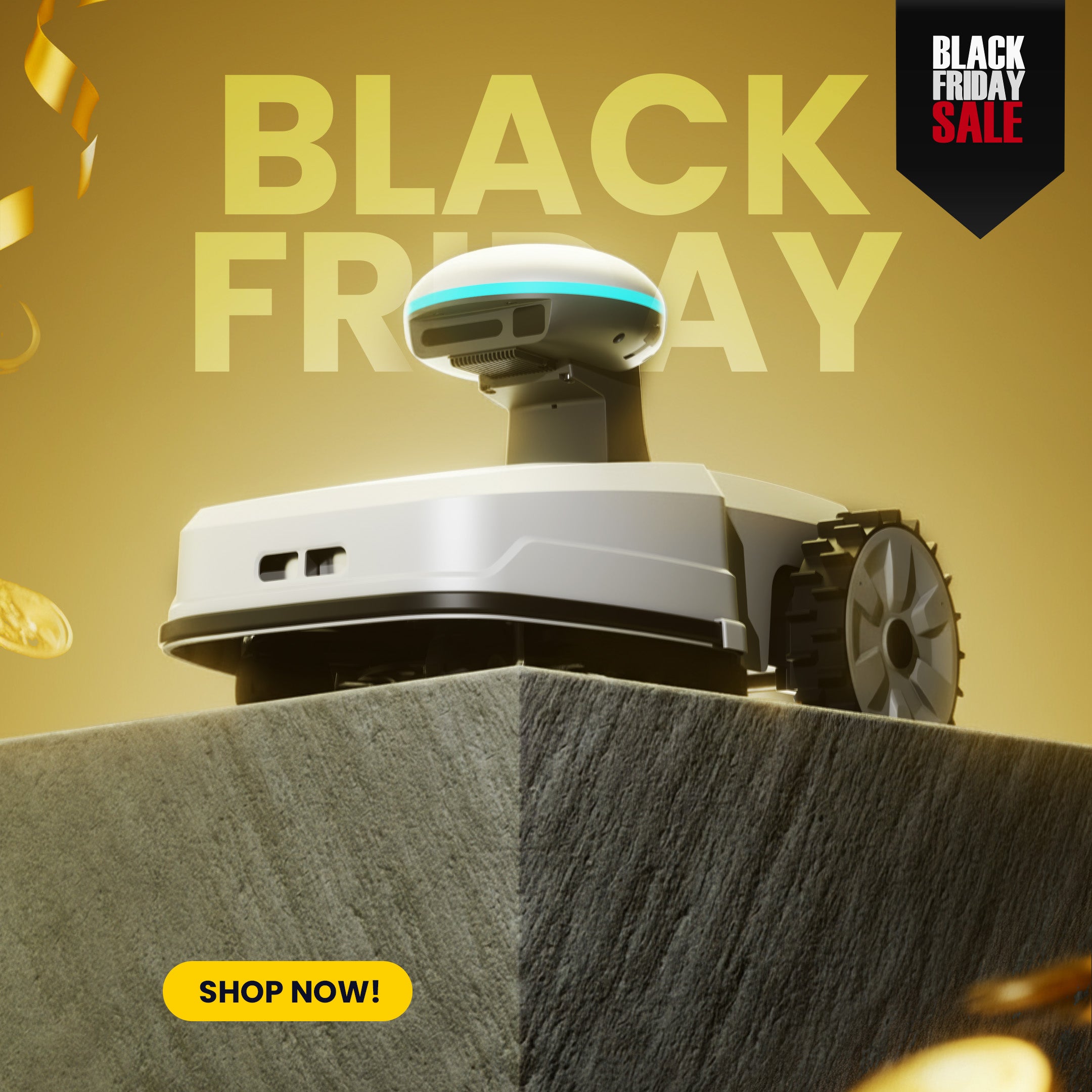 FJD FR4000 Smart Wireless Robotic Lawn Mower for Family